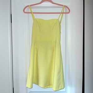 French Connection Whisper Sweetheart Tie-Back Mini Sheath Dress